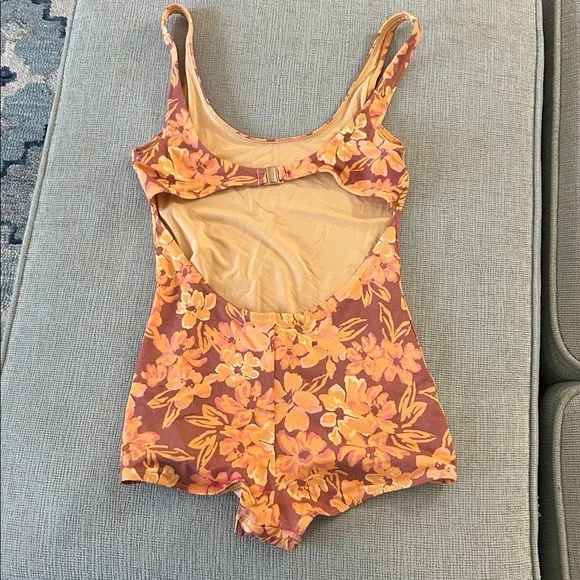 NEW Rhythm x Free People Tank Short One-Piece Surf Suit - Oasis Floral, S - Picture 7 of 13